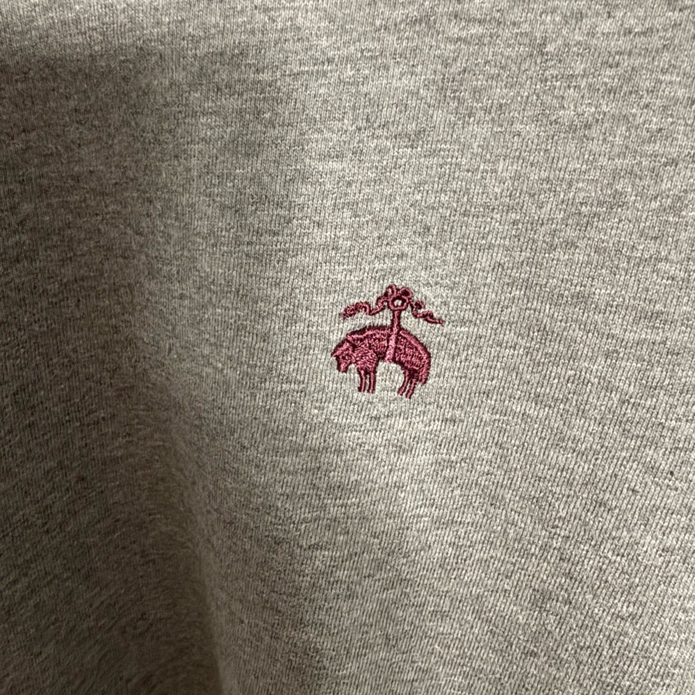 Brooks Brothers 1818 Gray Slim Fit Polo M - Picture 7 of 8